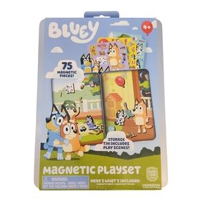 Bluey Magnetic Playset With Storage Tin